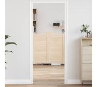 vidaXL Puertas batientes 80 x 40 cm Madera de Pino Maciza Natural