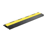 vidaXL Rampa de Protección de Cable Goma Tráfico Señales Aviso Dimensiones 101.5x24.5x4.7 cm (2 canales), 100x25x5.9 cm (1 canal), 100x35x7 cm (2 canales) y mas