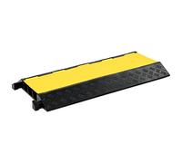 vidaXL Rampa de Protección de Cable Goma Tráfico Señales Aviso Dimensiones 101.5x24.5x4.7 cm (2 canales), 100x25x5.9 cm (1 canal), 100x35x7 cm (2 canales) y mas