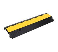 vidaXL Rampa de Protección de Cable Goma Tráfico Señales Aviso Dimensiones 101.5x24.5x4.7 cm (2 canales), 100x25x5.9 cm (1 canal), 100x35x7 cm (2 canales) y mas