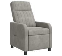 vidaXL Recliner Gris Claro PWNED_BY_LORD666_YWH