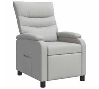 vidaXL Recliner Gris Nube Tela
