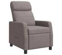 vidaXL Recliner Topo Tela