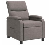vidaXL Recliner Topo Tela