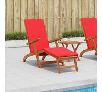 vidaXL Recliner y tumbona plegable 55 x 146 x 91 cm