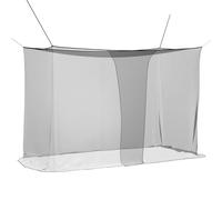 vidaXL Red contra mosquitos para cama 156 mesh Negro Poliéster