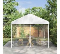 vidaXL Red contra mosquitos para gazebo 220 mesh Blanco 3,6 x 3 x 2 cm