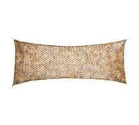 vidaXL Red de camuflaje con bolsa de almacenamiento arena 412x144 cm