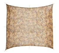 vidaXL Red de camuflaje con bolsa de almacenamiento arena 416x402 cm