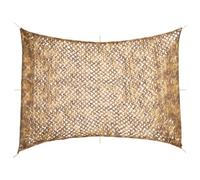 vidaXL Red de camuflaje con bolsa de almacenamiento arena 516x400 cm