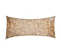 vidaXL Red de camuflaje con bolsa de almacenamiento arena 627x290 cm