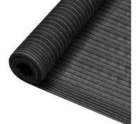 vidaXL Red de privacidad HDPE gris antracita 1,8x25 m 75 g/m²