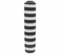 vidaXL Red de privacidad HDPE gris antracita y blanco 2x25 m 150 g/m²