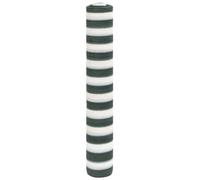 vidaXL Red de privacidad HDPE verde y blanco 2x10 m 195 g/m²