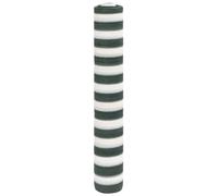 vidaXL Red de privacidad HDPE verde y blanco 2x25 m 150 g/m²