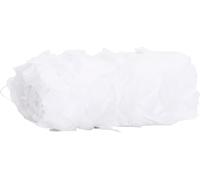 vidaXL Red de protección para toldo con bolsa de almacenamiento, 525x205 cm, color blanco
