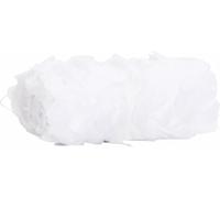 vidaXL Red de protección para toldo con bolsa de almacenamiento, 809 x 207 cm, color blanco