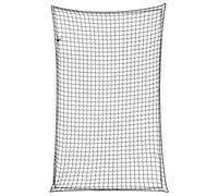 vidaXL Red de remolque con cuerda elástica PP negro 4x2,5 m