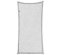vidaXL Red de remolque con cuerda elástica PP negro 7x3,5 m