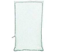 vidaXL Red de remolque con cuerda elástica PP verde 2,5x1,5 m