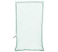 vidaXL Red de remolque con cuerda elástica PP verde 4,5x2,5 m