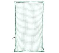 vidaXL Red de remolque con cuerda elástica PP verde 6x3,5 m