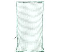 vidaXL Red de remolque con cuerda elástica PP verde 7x3,5 m