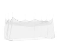 vidaXL Red para mosquitos de jardín 156, color blanco, 3 x 6 x 2,5 m, poliéster,