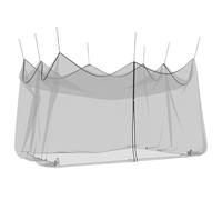vidaXL Red para mosquitos de jardín 156 de malla negra, 3 x 4,5 x 2,5 m, poliéster,