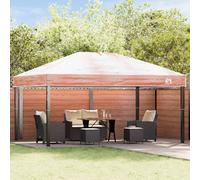 vidaXL Reemplazo de funda de gazebo 400 x 300 x 32 cm Transparente PVC
