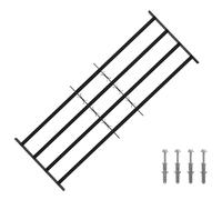 vidaXL Reja de Seguridad para Ventanas con 4 Barras Transversales