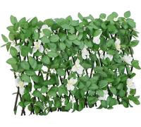 vidaXL: Rejilla decorativa con hiedra artificial, juego de 5 unidades, extensible, 180x30 cm