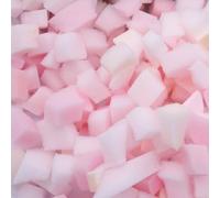 vidaXL Relleno de espuma triturada Rosa 18 kg Poliuretano