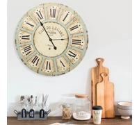 vidaXL Reloj de pared de MDF multicolor 60 cm