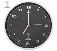 vidaXL Reloj Pared Radiocontrol Movimiento de Cuarzo 31 cm Decoración Color Blanco, Negro, Blanco y negro y mas
