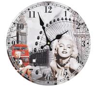 vidaXL Reloj de pared vintage 30 cm