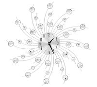 vidaXL Reloj Pared Moderno Diseño Rayos Sol Original Decorar Salón Cocina Baño