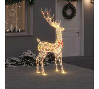 vidaXL Reno 3D 250 LED Blanco cálido 96 x 40 x 180 cm PET