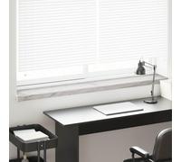 vidaXL Repisa para ventana con textura de mármol, 160 x 20 x 4,5 cm, PVC