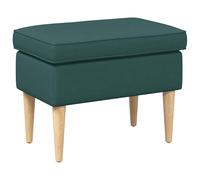 vidaXL Reposapiés Verde oscuro 55 x 35 x 41 cm Poliéster