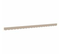 vidaXL Repuesto de Volantes para toldo Beige 430 x 20 cm Poliéster