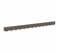 vidaXL Repuesto de Volantes para toldo Gris Topo 431 x 20 cm Poliéster