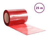 vidaXL Rollo de Cortina de Tiras PVC 3mm x 300mm Protector de Puerta Entrada Color Azul, Transparente, Rojo y mas