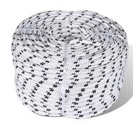 vidaXL Rollo de cuerda náutica de poliéster trenzada 8 mm x 50 m