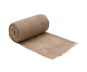 vidaXL Rollo de Yute Tela Arpillera Camino de Mesa 100% Yute 200 gsm Dimensiones 0.25 x 5 m, 0.25 x 10 m, 0.25 x 15 m y mas