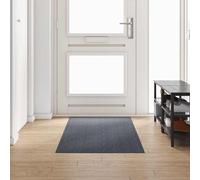 vidaXL Runner de Alfombra Gris 80 x 250 cm tela