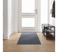 vidaXL Runner de Alfombra Gris 80 x 300 cm tela