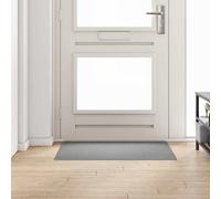 vidaXL Runner de Alfombra Gris Claro 100 x 100 cm 100% Polipropileno