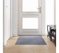 vidaXL Runner de Alfombra Gris Claro 100 x 100 cm tela