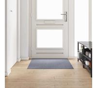vidaXL Runner de Alfombra Gris Claro 100 x 150 cm tela